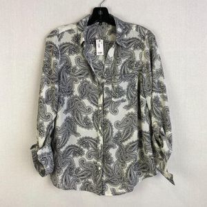 THE LIMITED Boho Shirt NWT